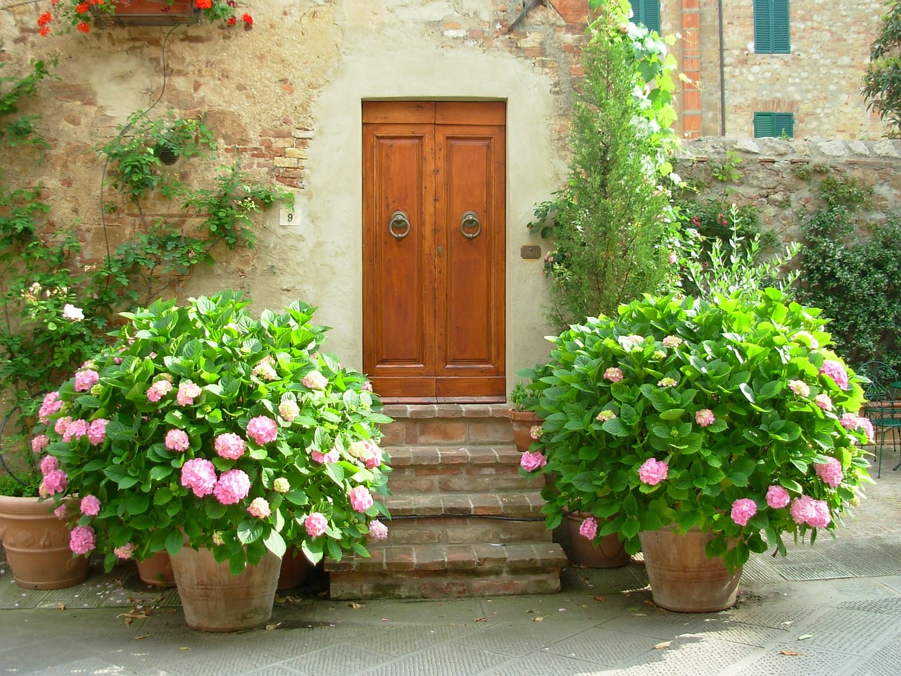 door, port, building